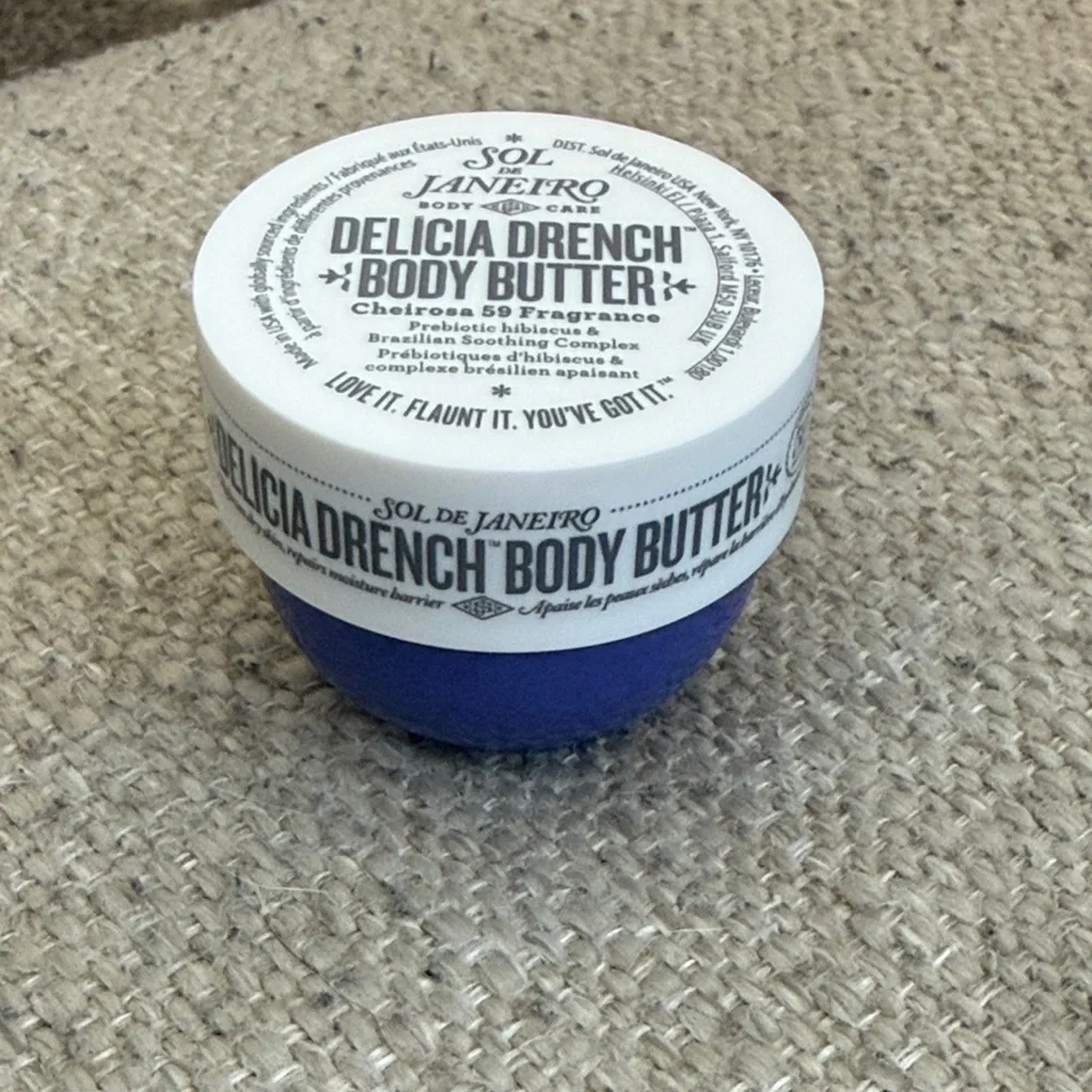 NWT Sol de Janeiro Delicia Drench Body Butter Cheirosa 59 Travel Mini 25ml